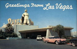 The Dunes Hotel on the Strip Las Vegas, NV Postcard Postcard