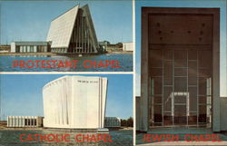 The Tri-Faith Chapels Postcard