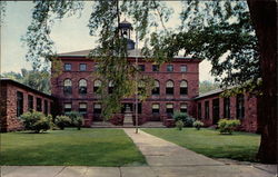 Old Main, Clarkson College Postcard