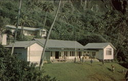 Pitcairn Island's Government School South Pacific Postcard Postcard