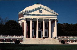 The Rotunda, University of Virginia Charlottesville, VA Postcard Postcard