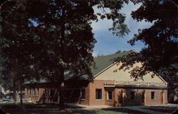 The Cafeteria at Tri-State College Angola, IN Postcard Postcard