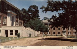 Centenary College Campus Scene Postcard