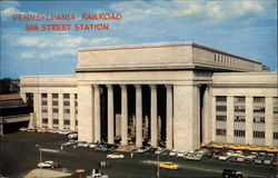 Pennsylvania Railroad 30th Street Station Postcard