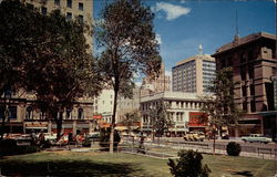 Alligator Plaza Park El Paso, TX Postcard Postcard