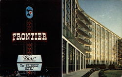 Frontier Hotel Las Vegas, NV Postcard Postcard