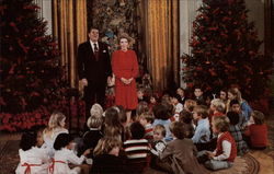 Christmas at the Reagan White House, 1981 Postcard