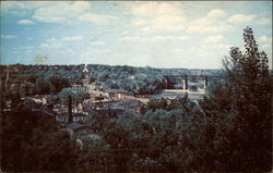 Picturesque View of Paris, Ont Postcard