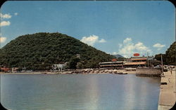 View of the Beach on Lake Chapala Mexico Postcard Postcard