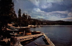 Alpine Lake, Ebbetts Pass Postcard