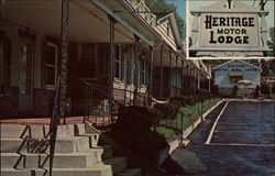 Heritage Motor Lodge Postcard