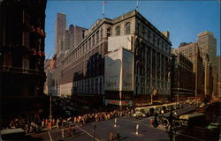 Herald Square, showing Macy's Department Store Postcard