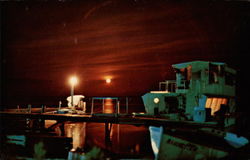 Moonrise over Bimini Postcard