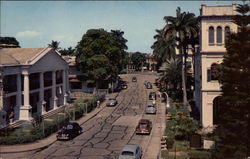 View of Cristobal Panama Postcard Postcard