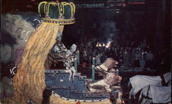 Hermes, God of Travel Parades on Friday before Mardi Gras Postcard