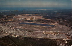 The New Daytona International Speedway Daytona Beach, FL Postcard Postcard