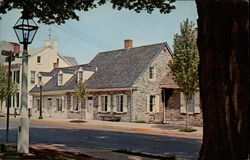 Johannes Muller House, 1792 Postcard