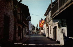 Quaint Old St. George Street Postcard