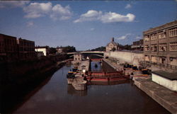 Erie Barge Canal Lockport, NY Postcard Postcard