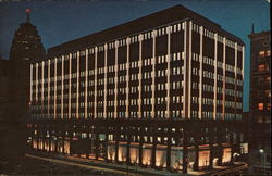 Manufacturers Bank Building Detroit, MI Postcard Postcard