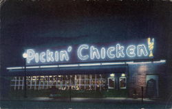 Pickin' Chicken Miami Beach, FL Postcard Postcard