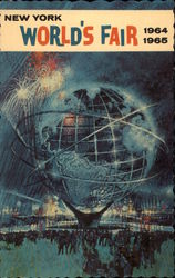 Unisphere New York, NY 1964 NY Worlds Fair Postcard Postcard