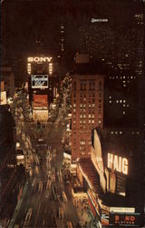 Times Square Postcard