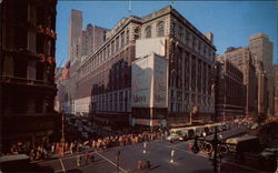 Herald Square showing Macy's Department Store Postcard