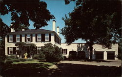 Former Site of Edward Jackson's Home Newton, MA Postcard Postcard