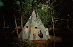 Tepee at Sessions Woods Postcard