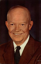 Dwight D. Eisenhower Postcard