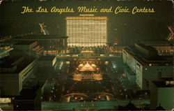 The Los Angeles Music and Civic Centers Postcard