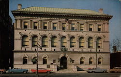 Public Library Postcard