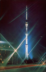 TV Tower at Ostankino Moscow, Russia Postcard Postcard