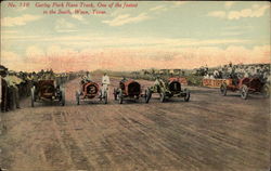 Gurley Park Race Track Postcard