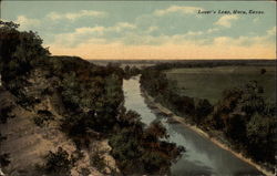 Lover's Leap Waco, TX Postcard Postcard