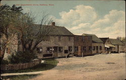 Old Department Store Duxbury, MA Postcard Postcard