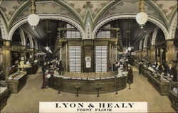 Lyon & Healy, First Floor Chicago, IL Postcard Postcard