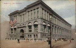 Public Library Postcard