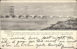 Connecticut Bridge Postcard