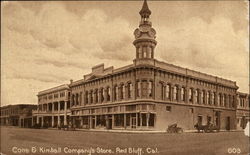 Cone & Kimball Company's Store Red Bluff, CA Postcard Postcard