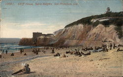 Cliff House, Sutro Heights San Francisco, CA Postcard Postcard