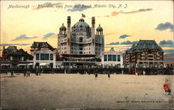 Marlborough - Blenheim, seen from the Beach Postcard