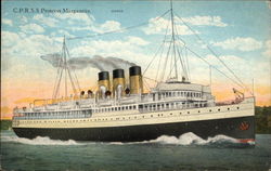 C.P.R.S.S. Princess Marguerite Cruise Ships Postcard Postcard