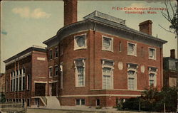 Pi Eta Club, Harvard University Cambridge, MA Postcard Postcard