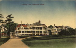 Country Club Brookline, MA Postcard Postcard