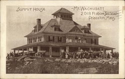 Summit House, Mt. Wachusett Postcard