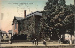 Public Library Postcard