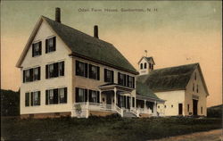 Odell Farm House Sanbornton, NH Postcard Postcard