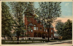 Belknap Country Court House Postcard